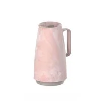 Bule Térmico Tramontina Exata em Plástico Marmorizado Rosa 500 ml