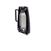 Bule Térmico Tramontina Exata em Plástico Preto com Ampola de Vidro 500 ml