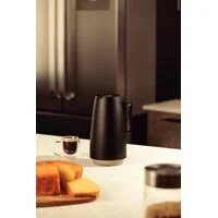 Bule Térmico Tramontina Exata em Plástico Preto com Ampola de Vidro 500 ml