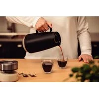Bule Térmico Tramontina Exata em Plástico Preto com Ampola de Vidro 500 ml