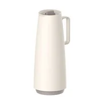 Bule Térmico Tramontina Exata em Plástico Vanilla com Ampola de Vidro 1 L