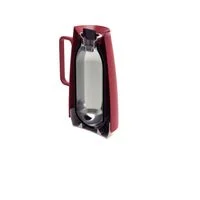 Bule Térmico Tramontina Exata em Plástico Vermelho com Ampola de Vidro 500 ml