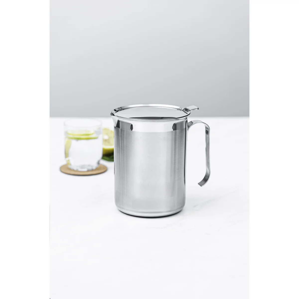 Bule Tramontina em Aço Inox para Café e Leite 10 cm 900 ml