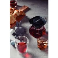 Bule para Chá Tramontina em Vidro e Aço Inox com Infusor 600 ml