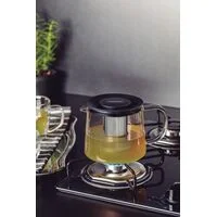 Bule para Chá Tramontina em Vidro e Aço Inox com Infusor 900 ml