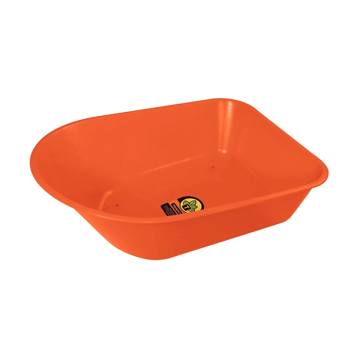 Caçamba Funda Tramontina em Plástico Laranja 55 L