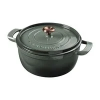 Caçarola Tramontina Ampezzo em Ferro Fundido com Revestimento Interno e Externo Esmaltado Verde 22 cm 3,7 L