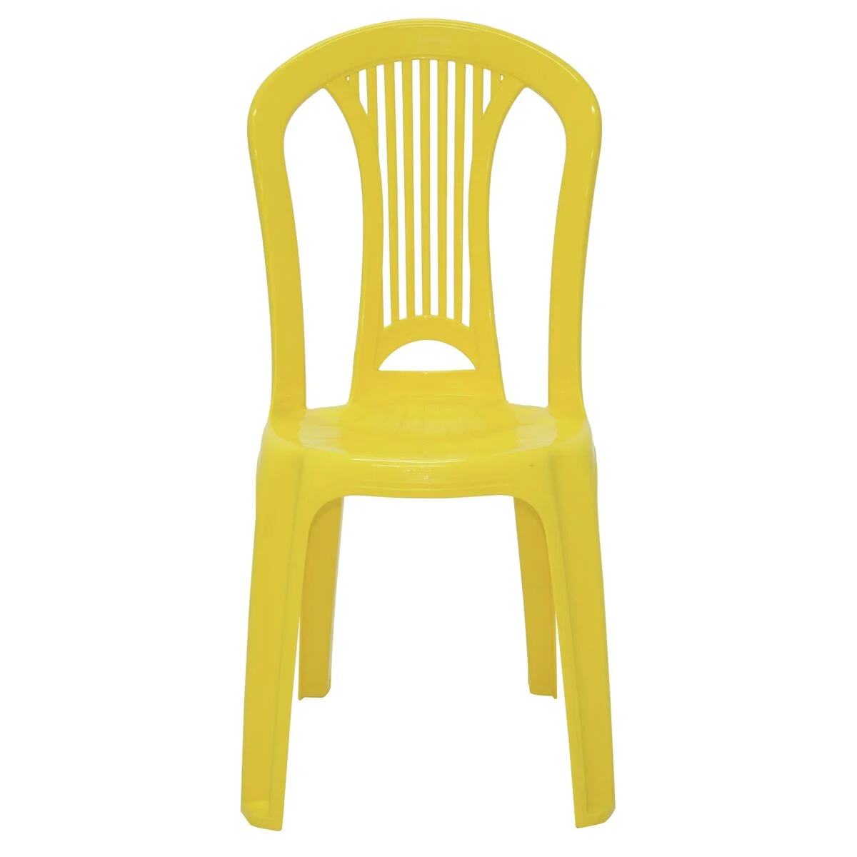 Cadeira Bistrô Tramontina Atlântida Basic em Polipropileno Amarelo