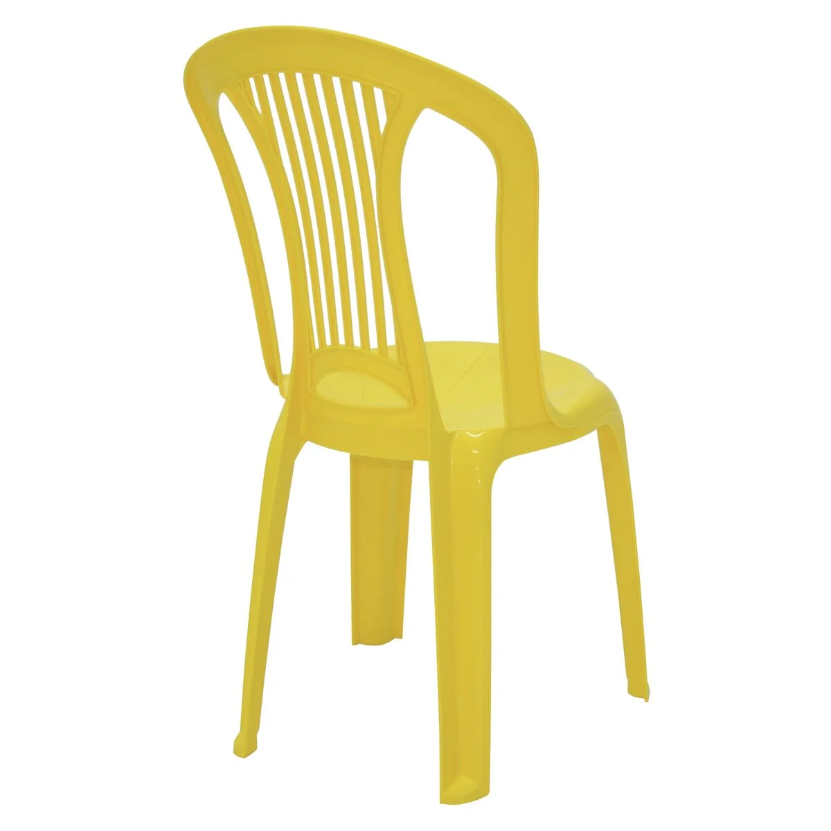 Cadeira Bistrô Tramontina Atlântida Basic em Polipropileno Amarelo