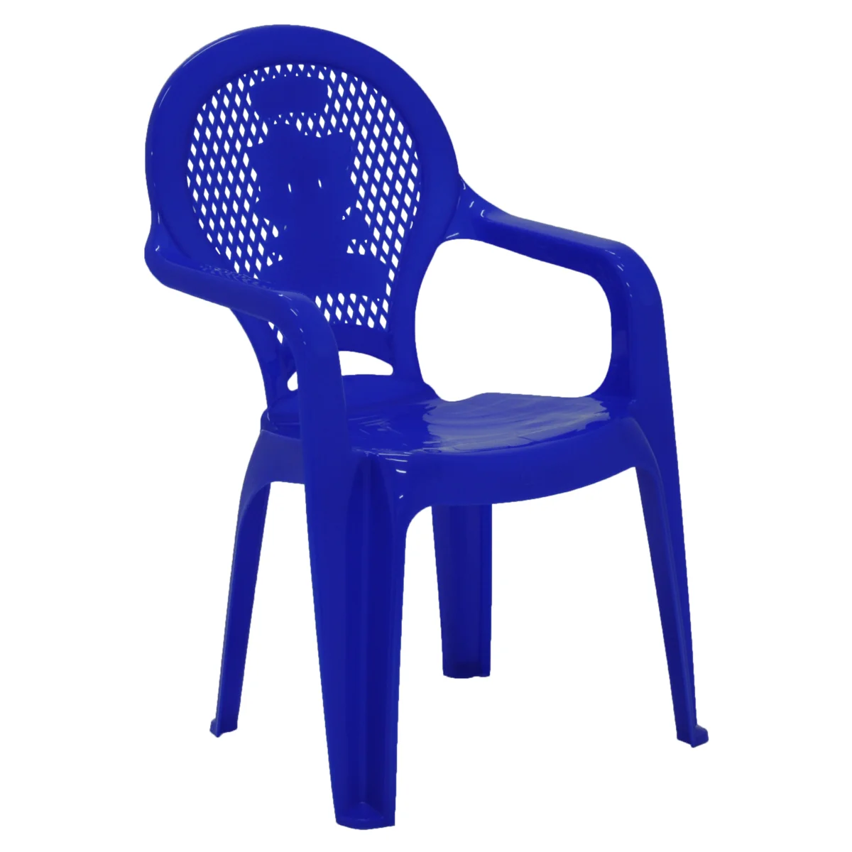 Cadeira Infantil Tramontina Catty em Polipropileno Estampado Azul