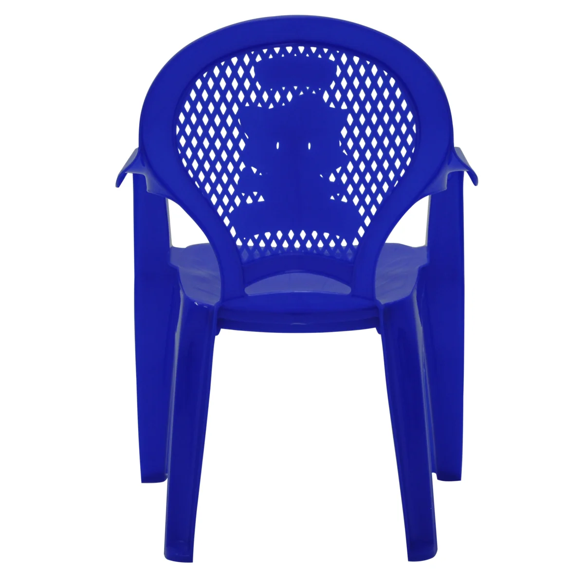 Cadeira Infantil Tramontina Catty em Polipropileno Estampado Azul