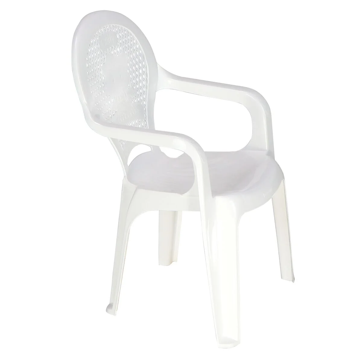 Cadeira Infantil Tramontina Catty em Polipropileno Estampado Branco