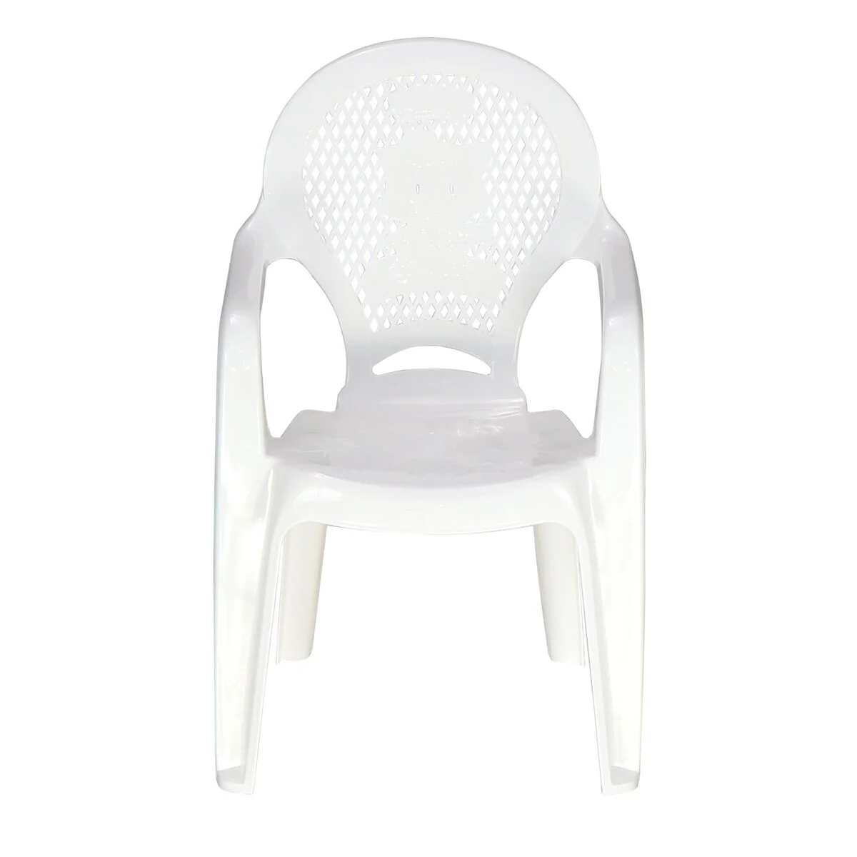 Cadeira Infantil Tramontina Catty em Polipropileno Estampado Branco