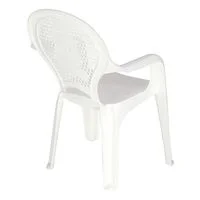 Cadeira Infantil Tramontina Catty em Polipropileno Estampado Branco