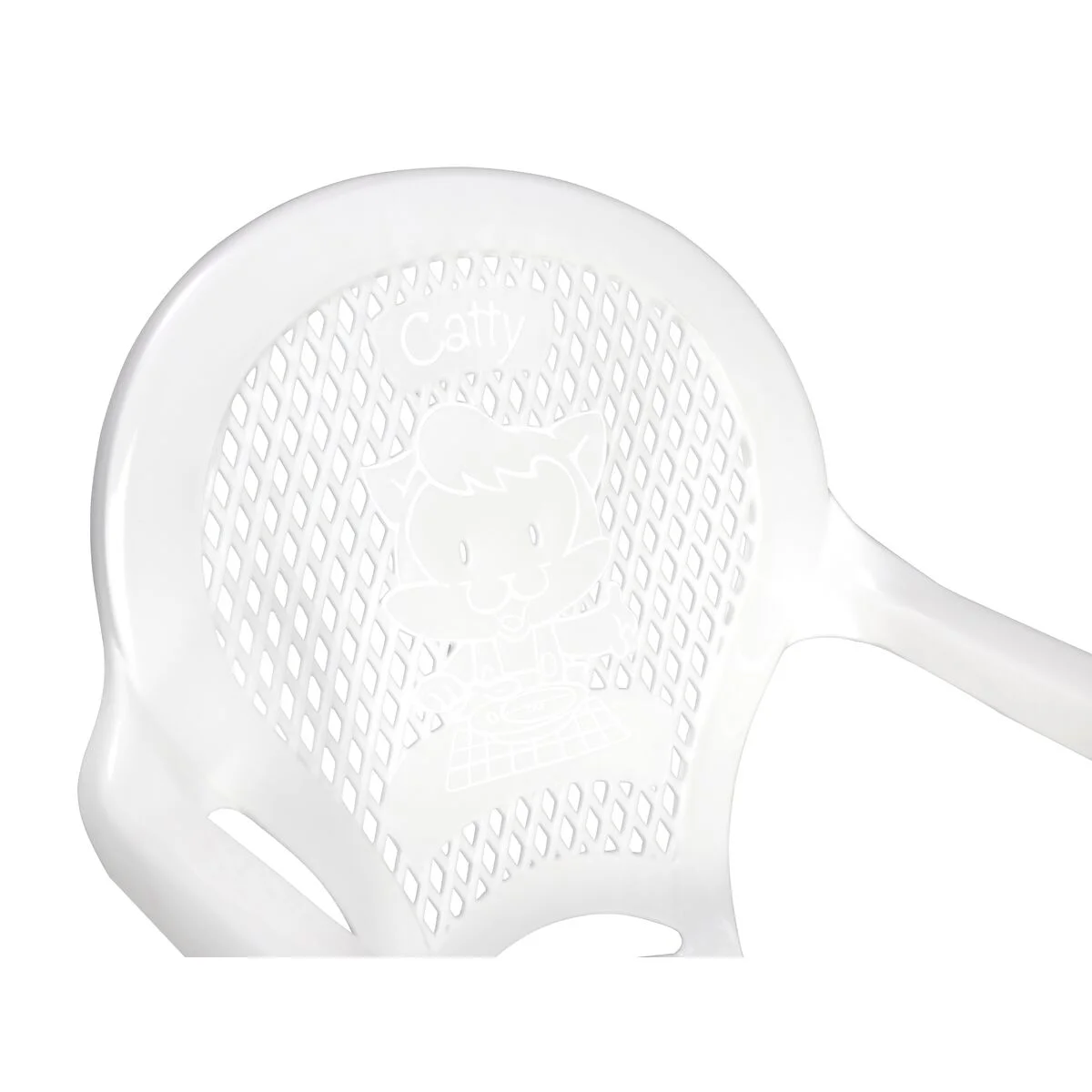 Cadeira Infantil Tramontina Catty em Polipropileno Estampado Branco