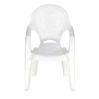 Cadeira Infantil Tramontina Catty em Polipropileno Estampado Branco