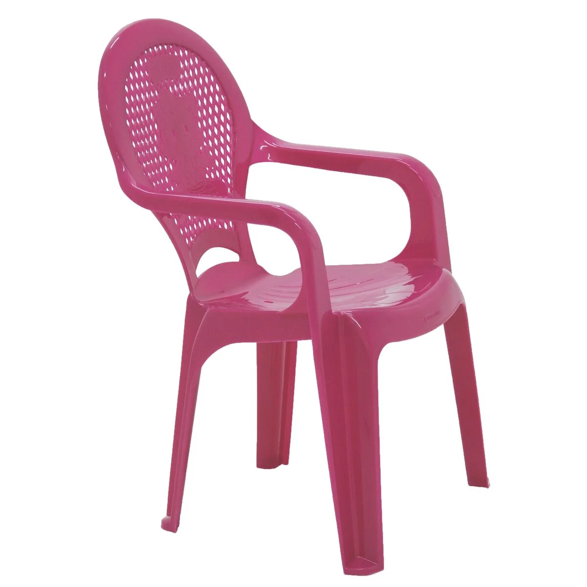 Cadeira Infantil Tramontina Catty em Polipropileno Estampado Rosa