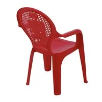 Cadeira Infantil Tramontina Catty em Polipropileno Estampado Vermelho