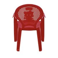 Cadeira Infantil Tramontina Catty em Polipropileno Estampado Vermelho