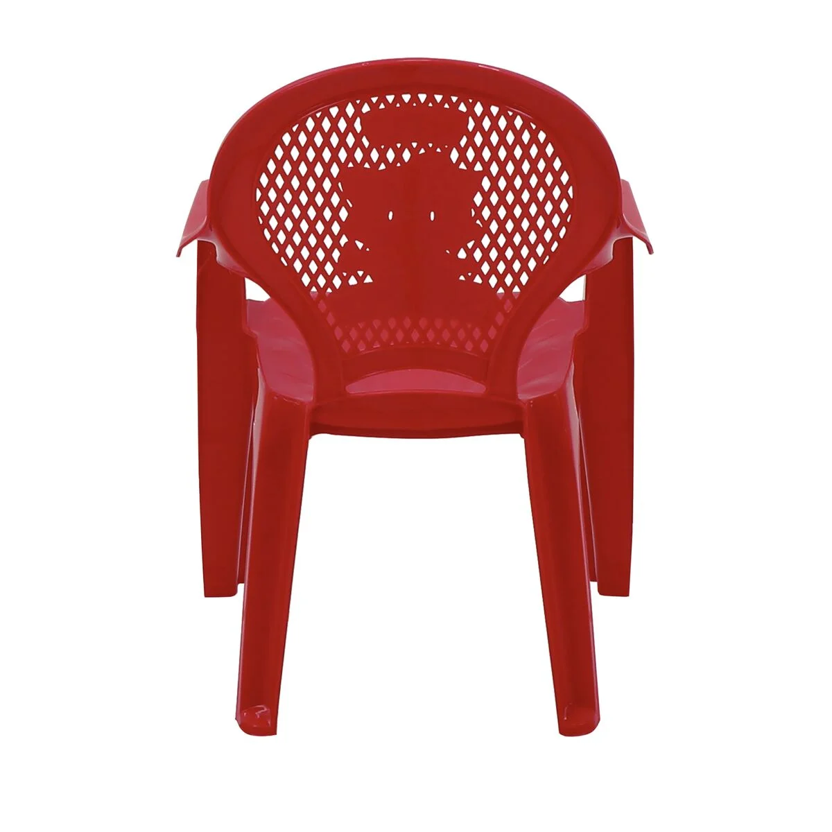 Cadeira Infantil Tramontina Catty em Polipropileno Estampado Vermelho