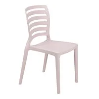 Cadeira Infantil Tramontina Summa Sofia em Polipropileno Rosa Pastel
