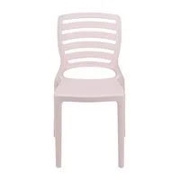 Cadeira Infantil Tramontina Summa Sofia em Polipropileno Rosa Pastel
