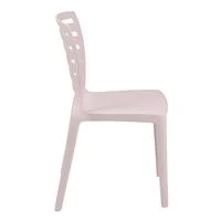 Cadeira Infantil Tramontina Summa Sofia em Polipropileno Rosa Pastel