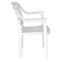 Cadeira Tramontina Miami com Encosto Horizontal em Polipropileno Branco