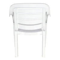 Cadeira Tramontina Miami com Encosto Horizontal em Polipropileno Branco