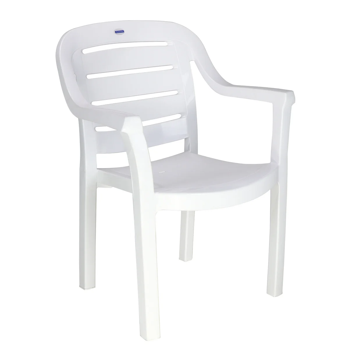 Cadeira Tramontina Miami com Encosto Horizontal em Polipropileno Branco