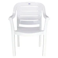 Cadeira Tramontina Miami com Encosto Horizontal em Polipropileno Branco
