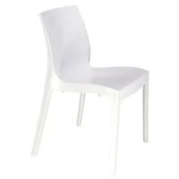 Cadeira Tramontina Summa Alice Brilho em Polipropileno Branco