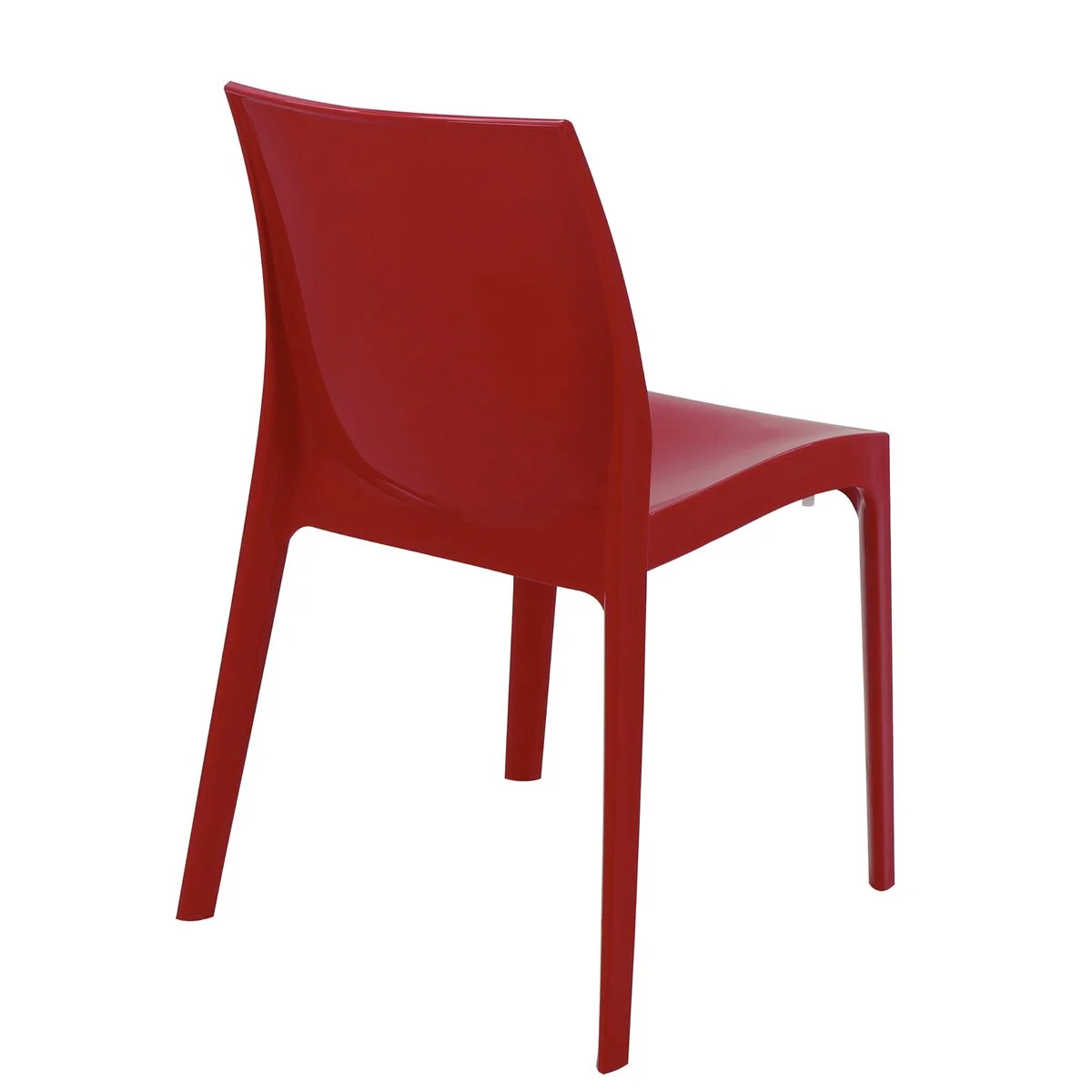 Cadeira Tramontina Summa Alice Brilho em Polipropileno Vermelho