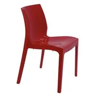Cadeira Tramontina Summa Alice Brilho em Polipropileno Vermelho