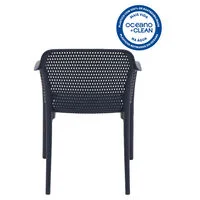 Cadeira Tramontina Summa Gabriela Eco em Polipropileno Oceano +Clean Azul Navy