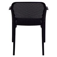 Cadeira Tramontina Summa Gabriela Eco em Polipropileno Oceano +Clean Preto