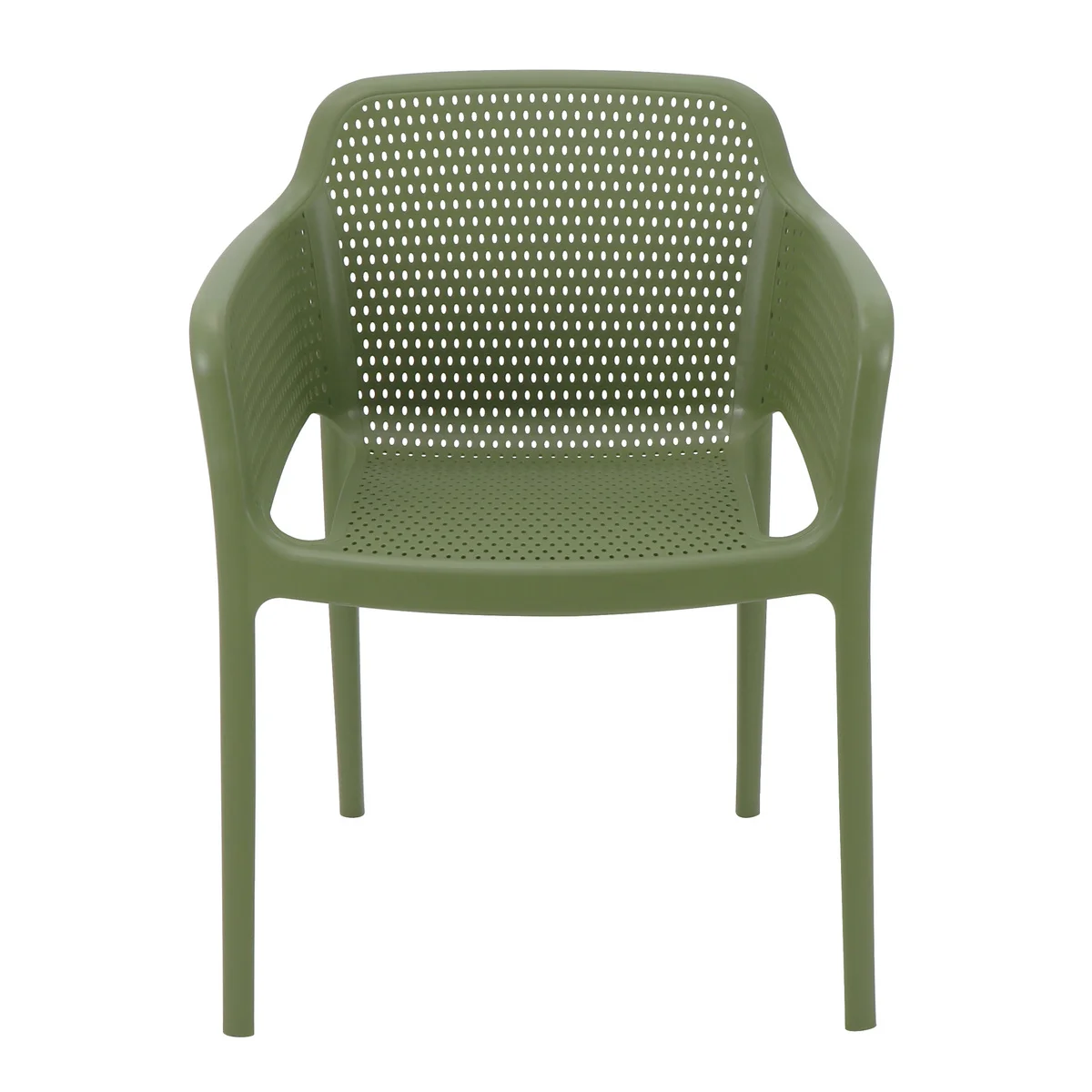 Cadeira Tramontina Summa Gabriela Eco em Polipropileno Oceano +Clean Verde Oliva
