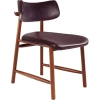 Cadeira s/ braços Tramontina Ritmo Maruja com Estofado Café