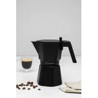 Cafeteira Expresso Italiana Tramontina em Alumínio Preto com Cabo em Nylon 320 ml
