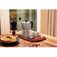 Cafeteira Expresso Italiana Tramontina em Alumínio com Cabo em Nylon 320 ml