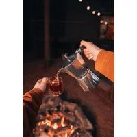 Cafeteira Expresso Italiana Tramontina em Alumínio com Cabo em Nylon 320 ml