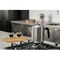 Cafeteira Percoladora Tramontina em Aço Inox com Cabo de Baquelite 2 L