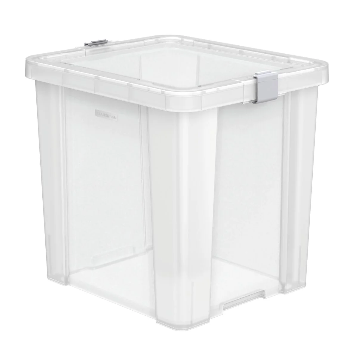 Caixa Organizadora Tramontina Office em Polipropileno Transparente 42 L