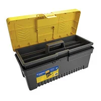 Caixa Plástica para Ferramentas 17" Tramontina MASTER com Bandeja Removível