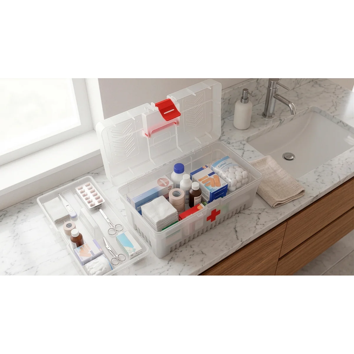 Caixa Plástica para Medicamentos 13" Tramontina