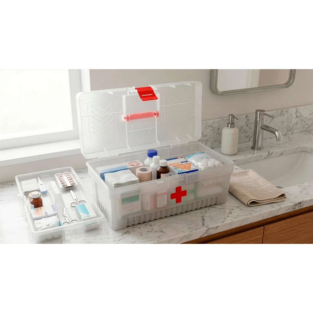 Caixa Plástica para Medicamentos 17" Tramontina