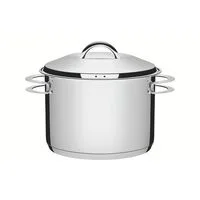 Caldeirão Tramontina Solar em Aço Inox Fundo Triplo com Tampa e Alças 28 cm 11,9 L