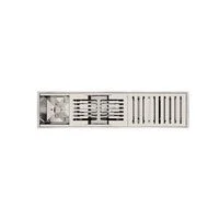 Canal Organizador em Aço Inox Tramontina para Sobrepor com Acabamento Acetinado 75x18 cm