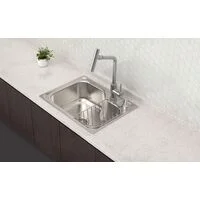 Cesta Aramada para Cubas de Sobrepor e Undermount Morgana Compact 48 FX Tramontina em Aço Inox