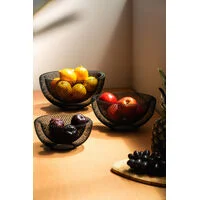 Cesto Multiúso Tramontina Luce em Aço Carbono 195x195 mm